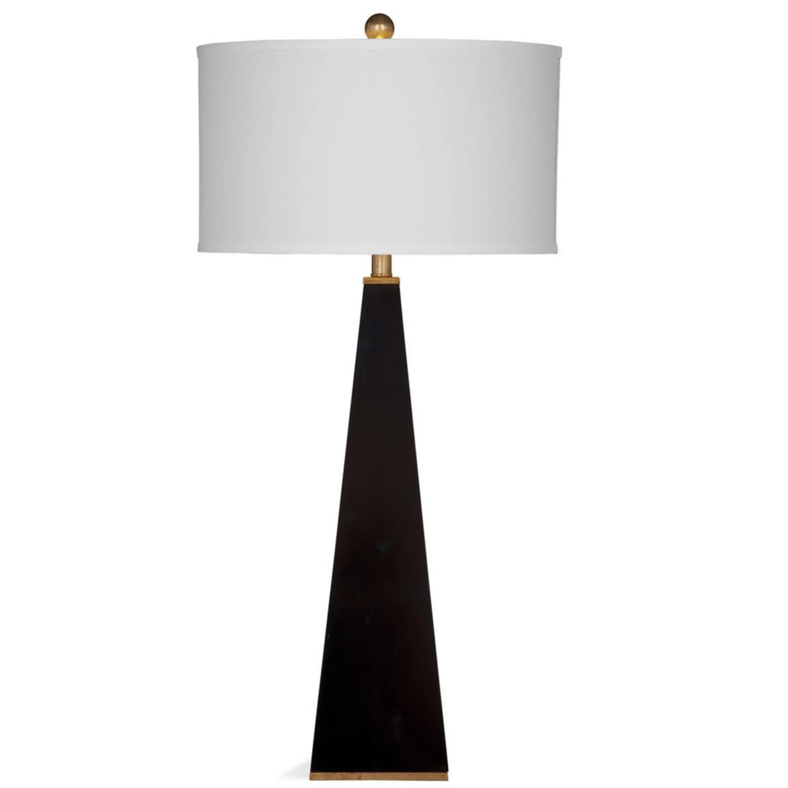 Noir Triangular Table Lamp