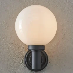 Norwich Opal Glass Outdoor Sconce