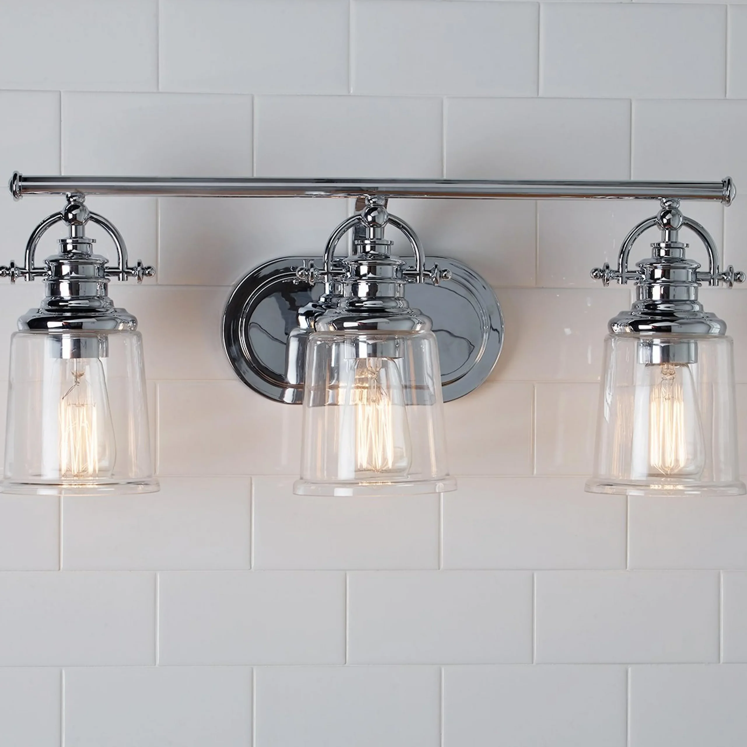 Nostalgic Flair Vanity Light - 3 Light