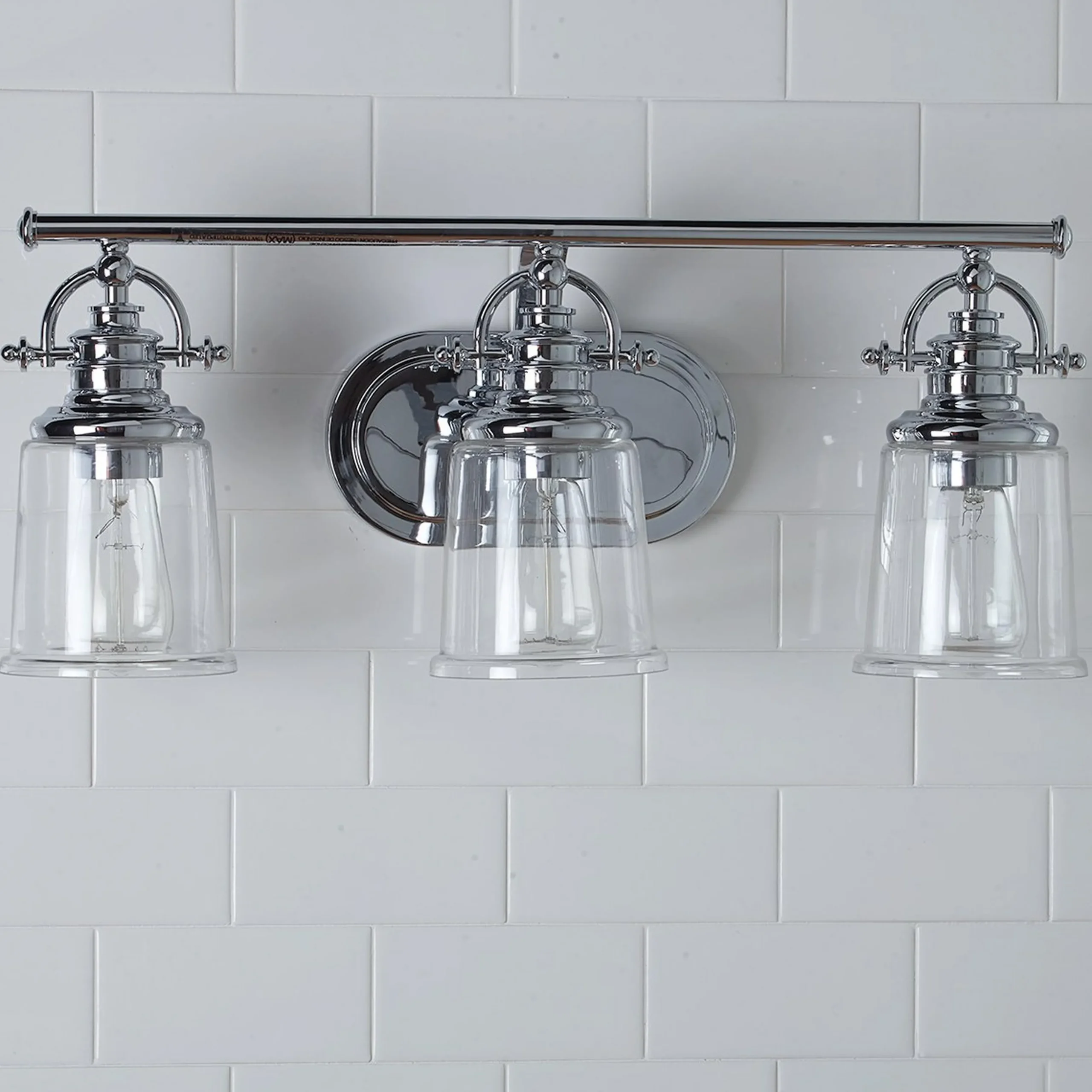 Nostalgic Flair Vanity Light - 3 Light
