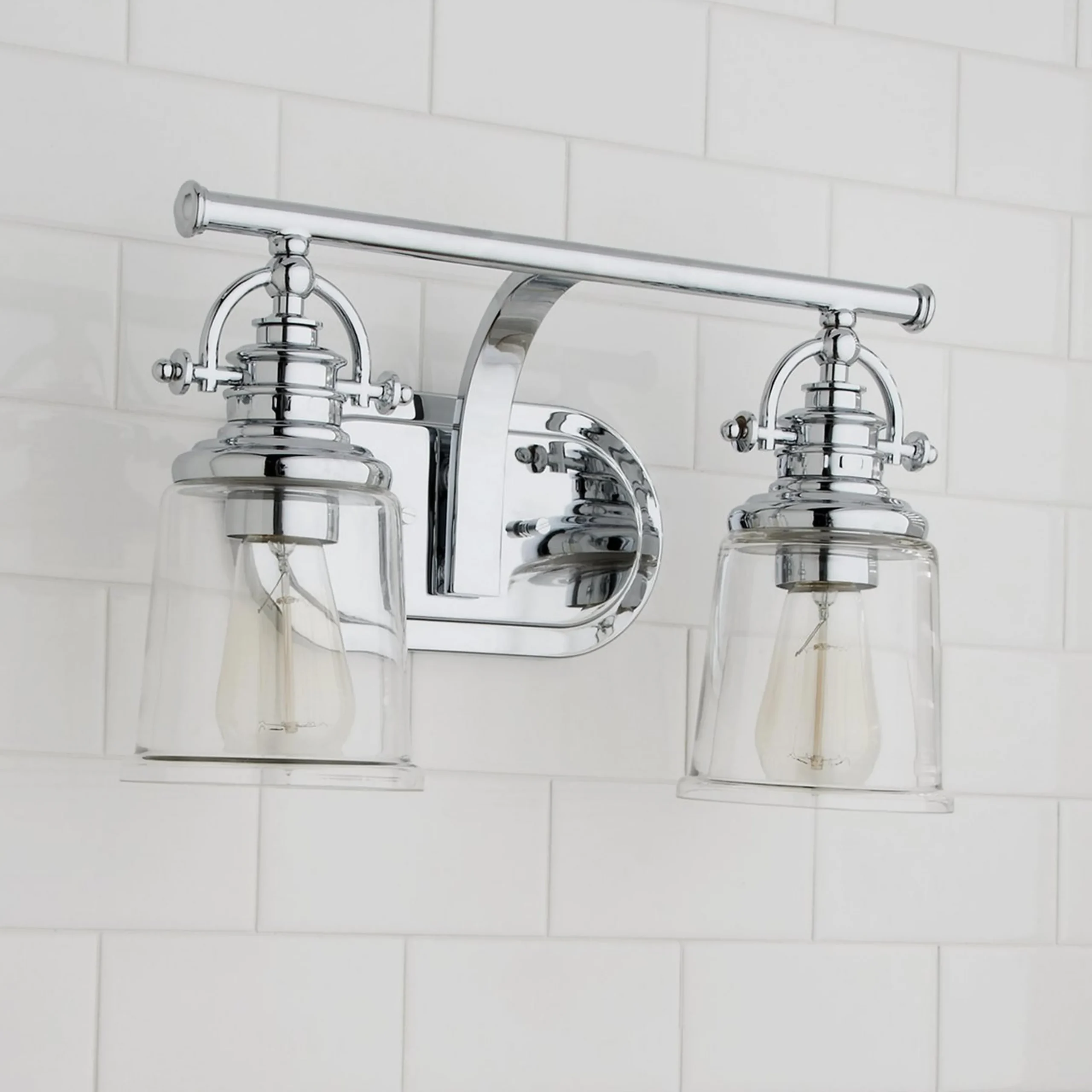 Nostalgic Flair Vanity Light - 2 Light