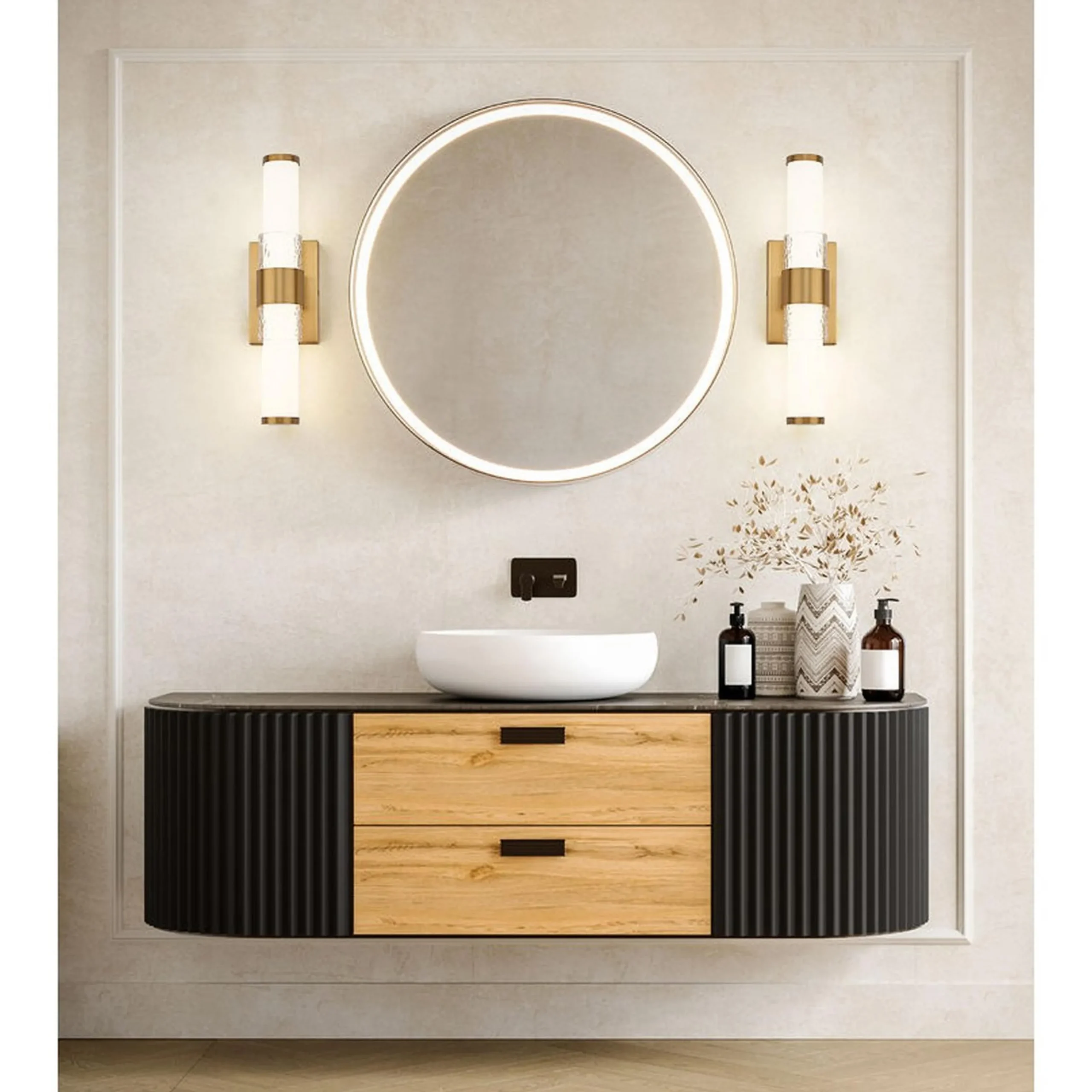 Nycteus LED Vanity Light - 18"