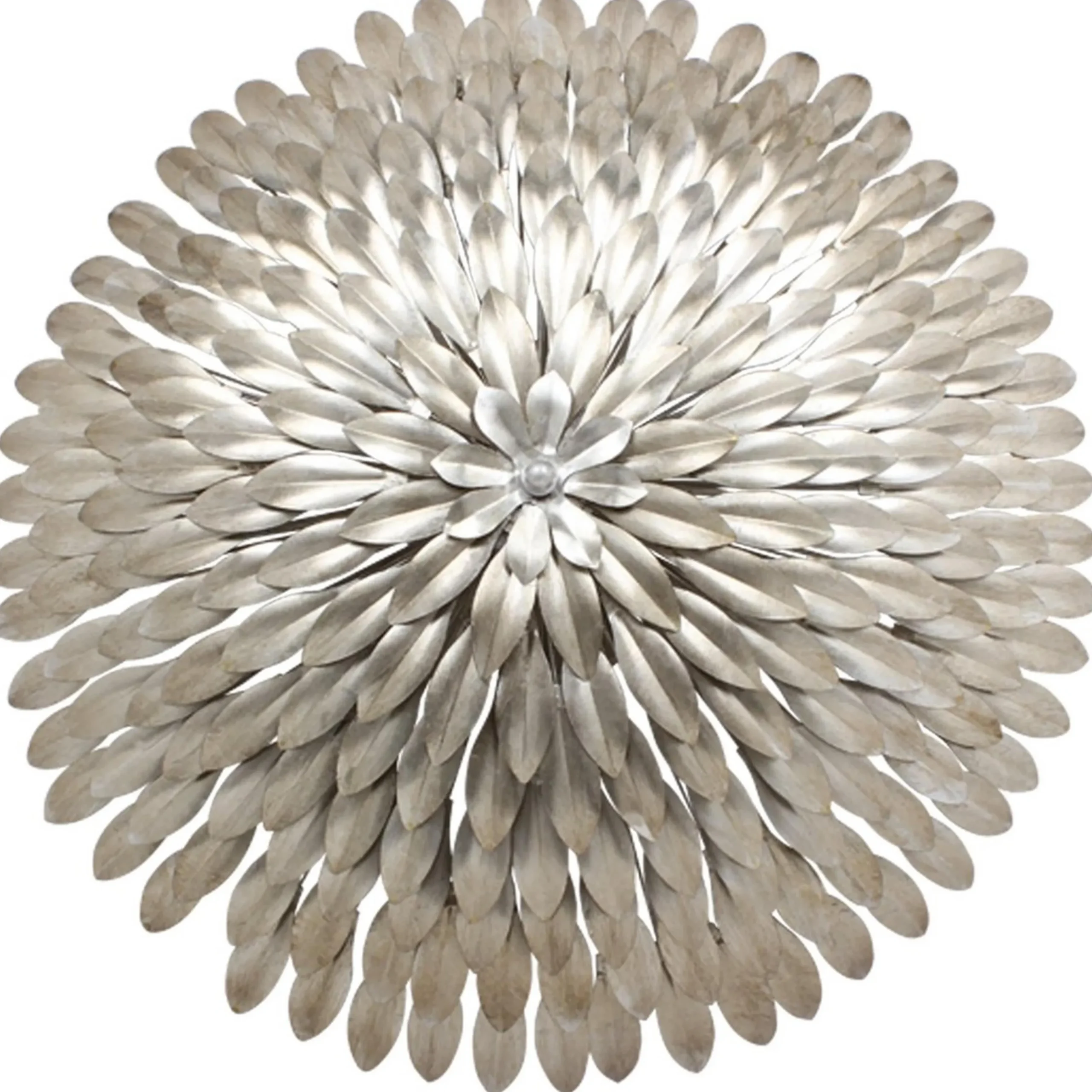 Olive Leaf Convertible Chandelier - 8 Light