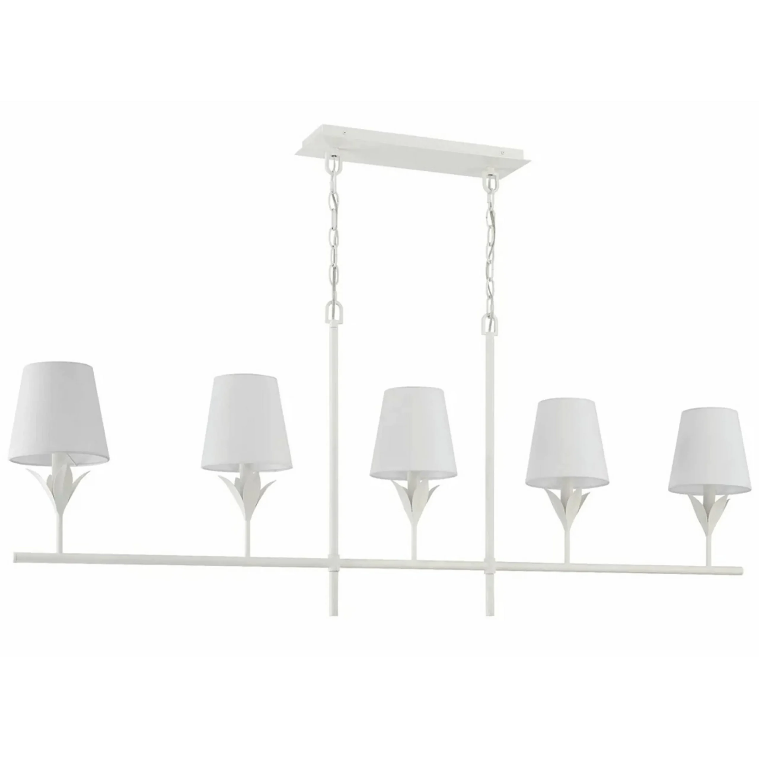 Olive Leaf Island Chandelier