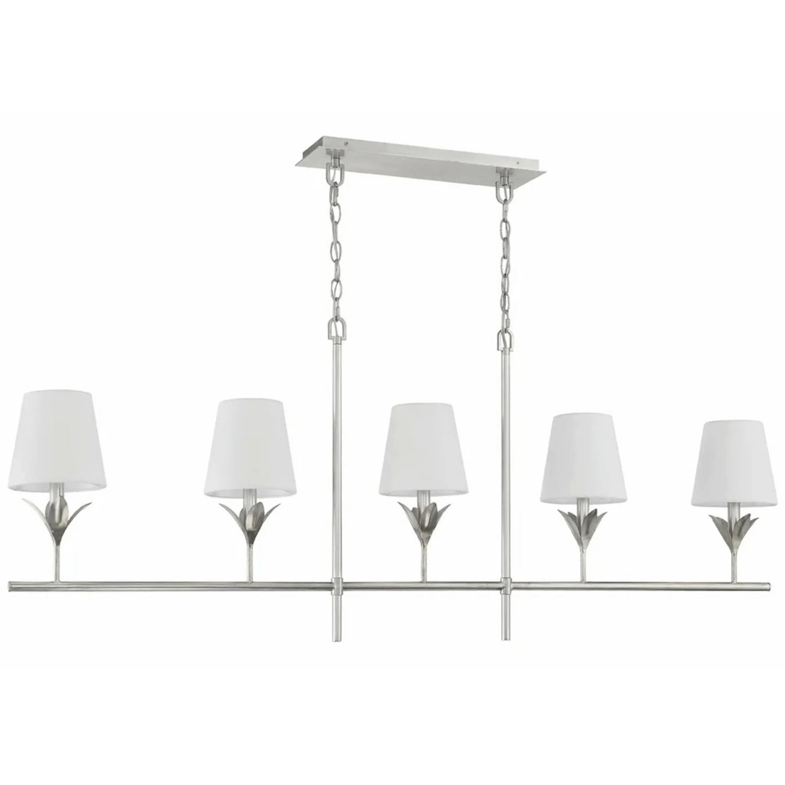 Olive Leaf Island Chandelier