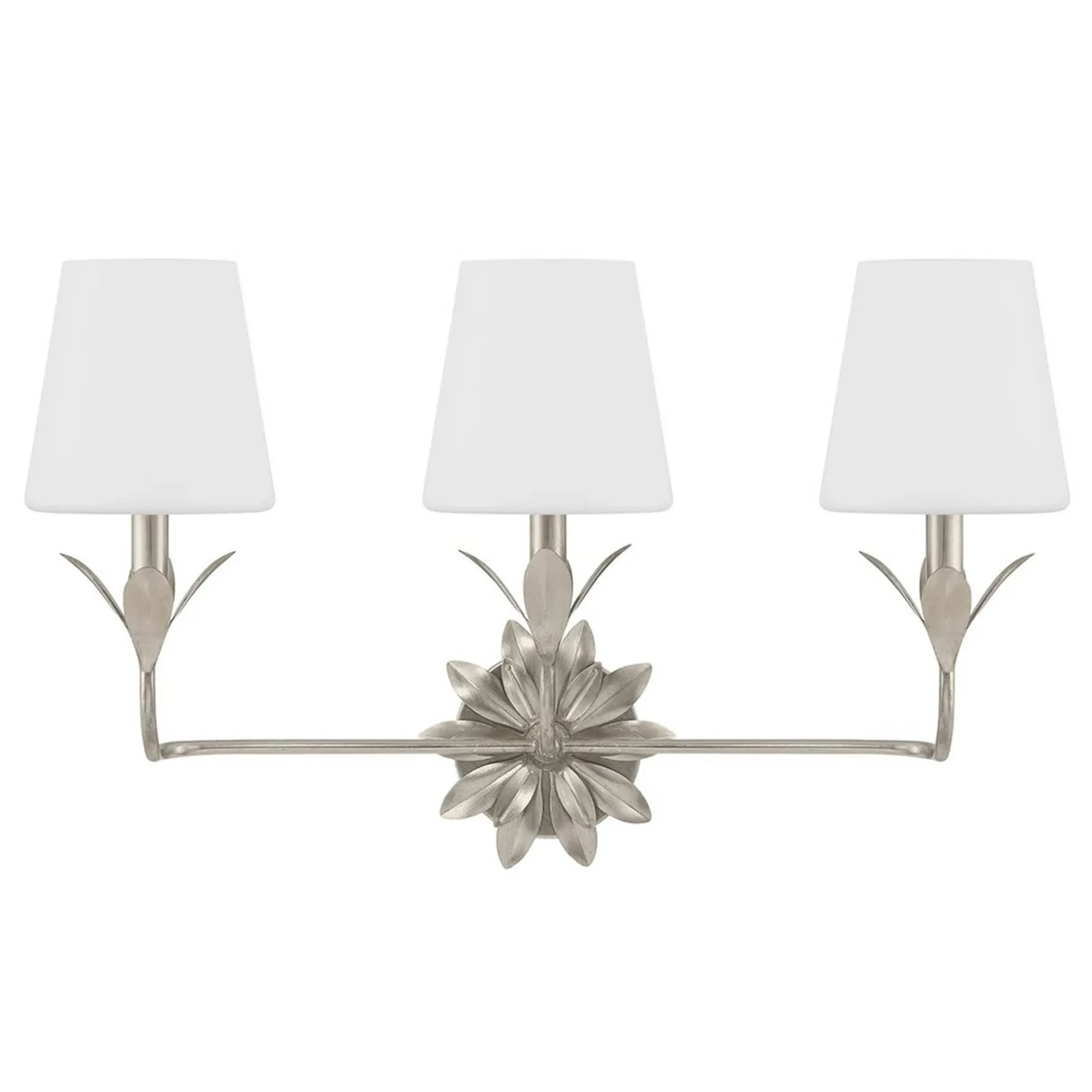 Olive Leaf Petal Vanity Light - 3 Light