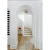 Olive Leaf Semi-Flush Ceiling Light - 4 Light