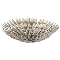 Olive Leaf Semi-Flush Ceiling Light - 6 Light