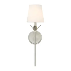 Olive Leaf Stem Bath Sconce - 1 Light