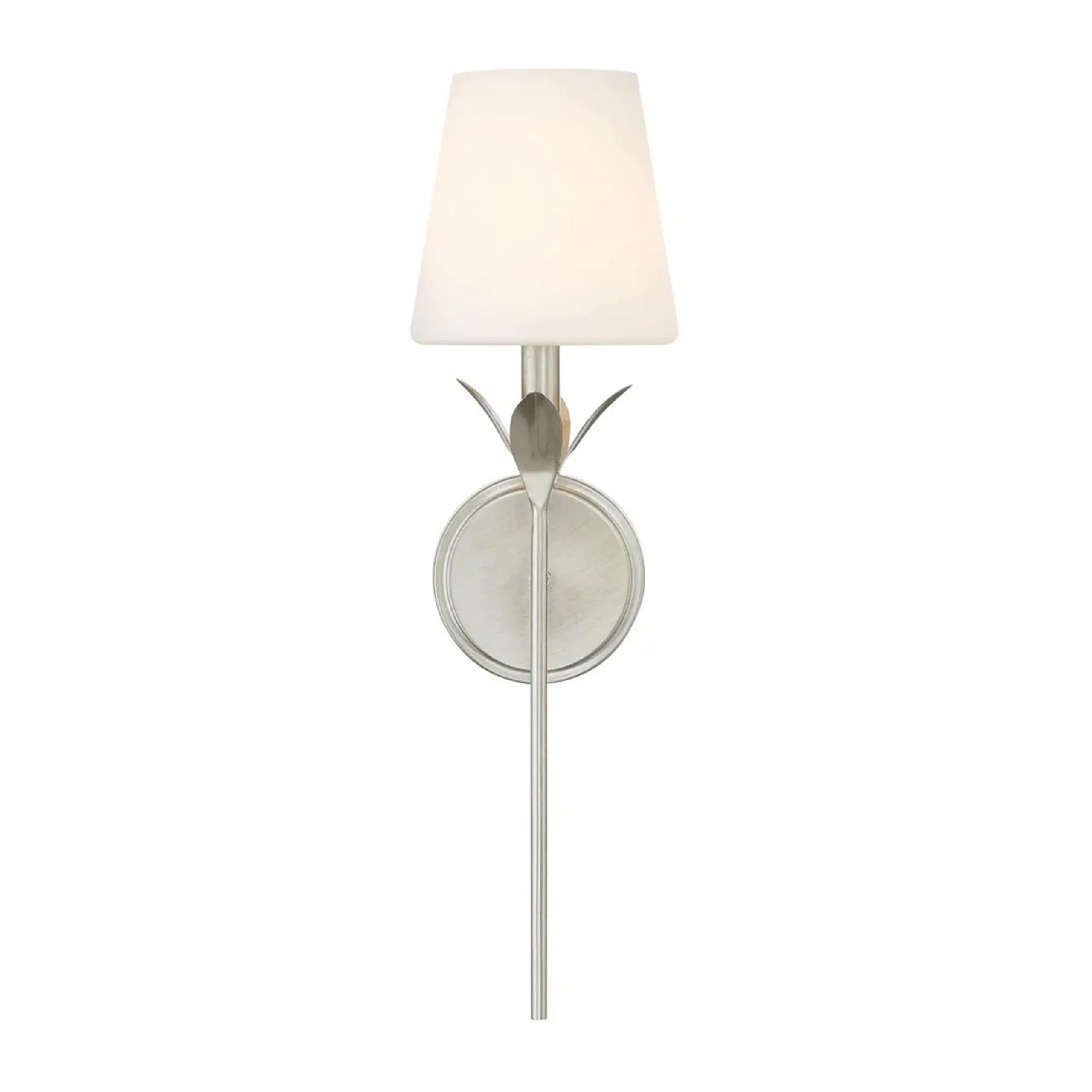 Olive Leaf Stem Bath Sconce - 1 Light