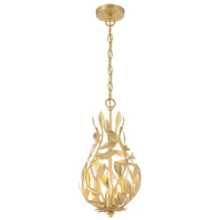 Olive Leaf Vine Lantern - 3 Light