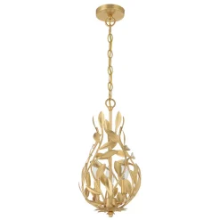 Olive Leaf Vine Lantern - 3 Light