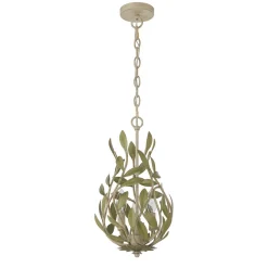 Olive Leaf Vine Lantern - 3 Light