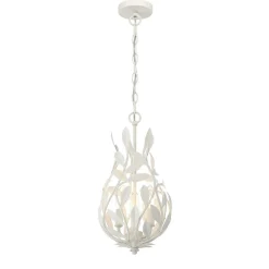Olive Leaf Vine Lantern - 3 Light