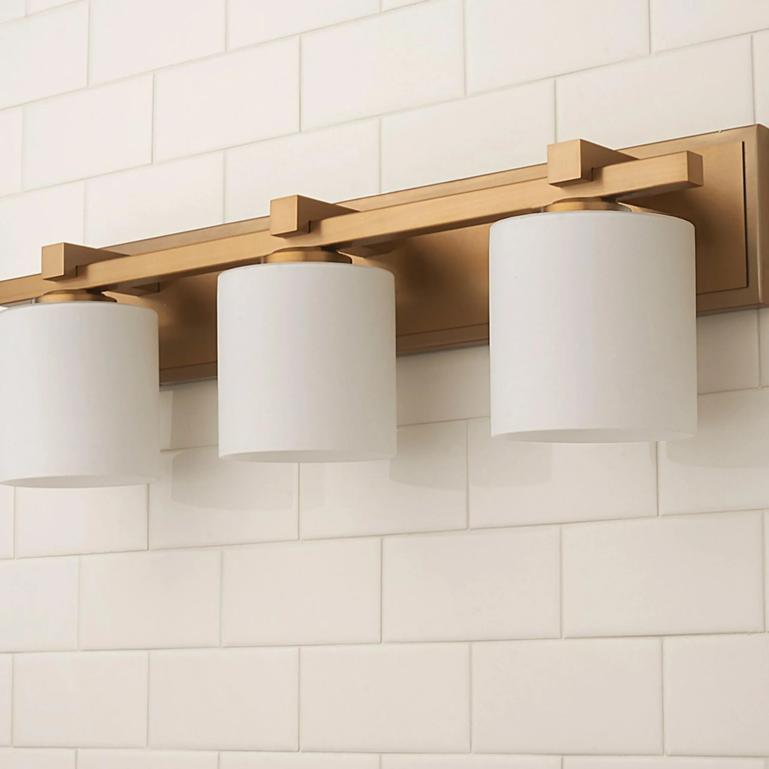 Opal Barrel Vanity Light - 3 Light