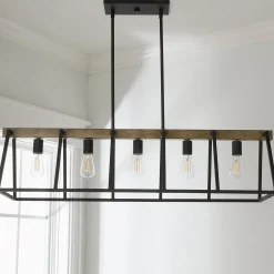 Open Frame Island Chandelier
