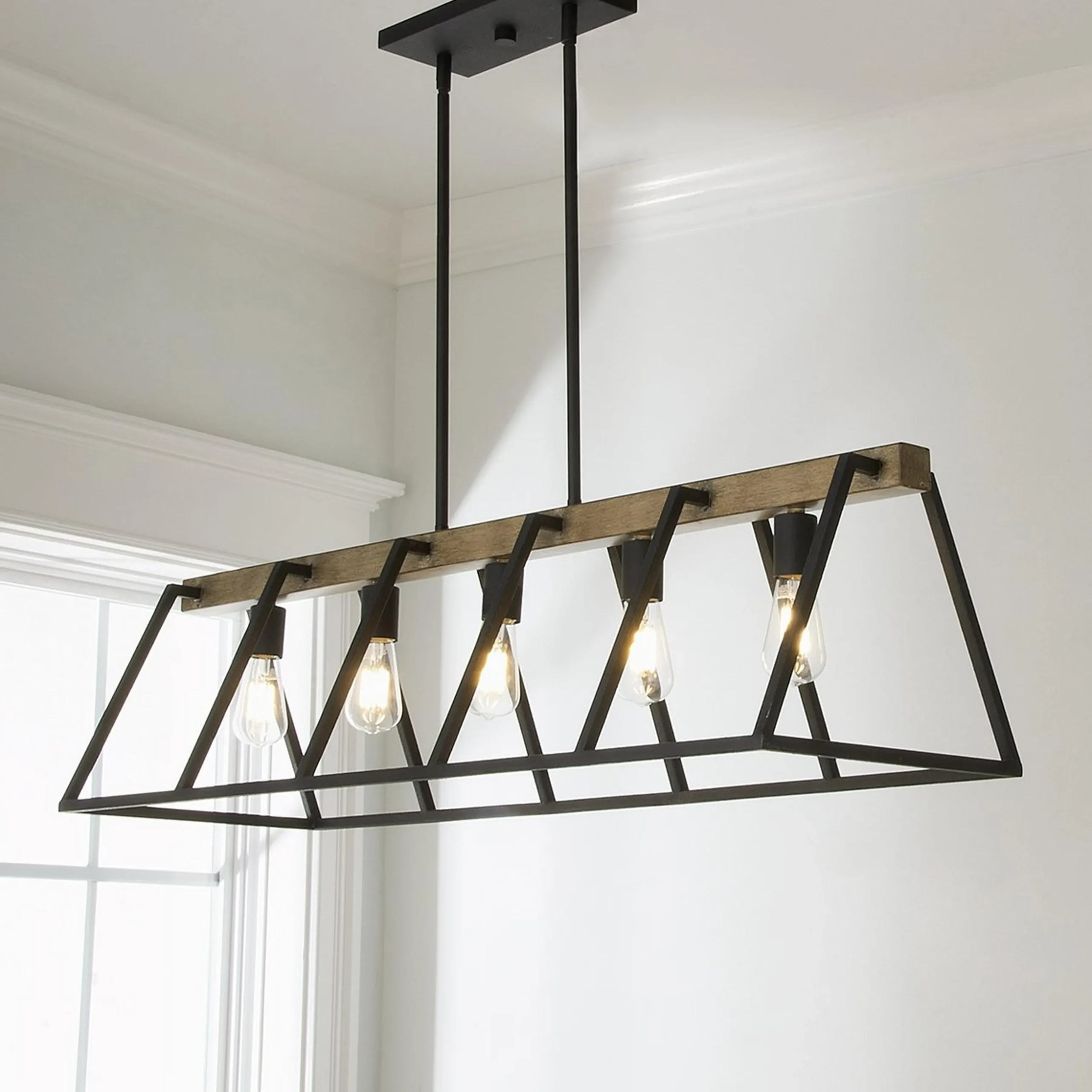 Open Frame Island Chandelier