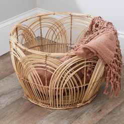 Open Weave Seagrass Basket