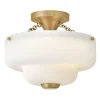 Oudry Ceiling Light - Opal
