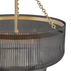 Oudry Chandelier - Large - Smoke