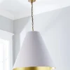 Oversized Cone Paper Shade Pendant