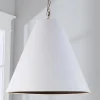 Oversized Cone Paper Shade Pendant