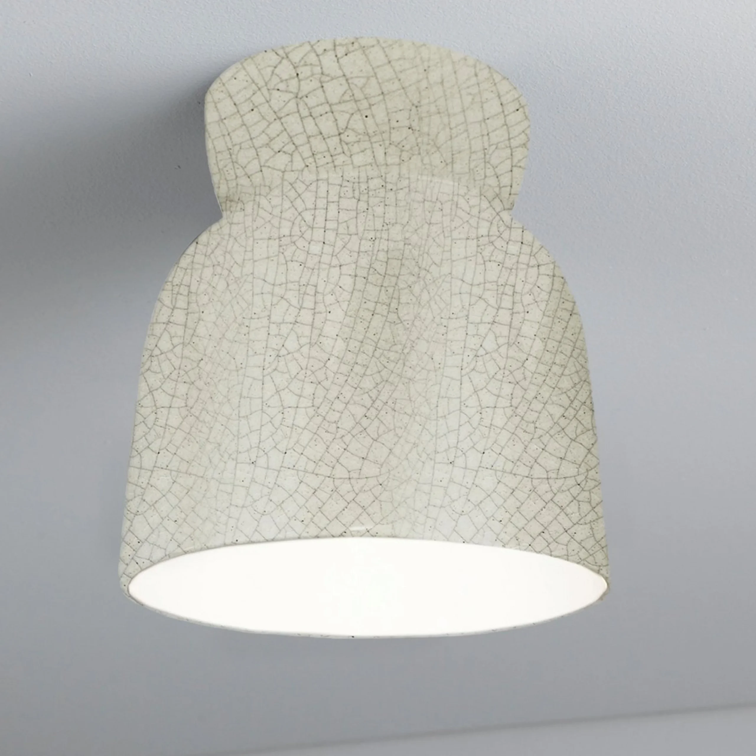 Pandora Ceramic Ceiling Light - Crackle