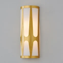 Patterned Abelia Sconce