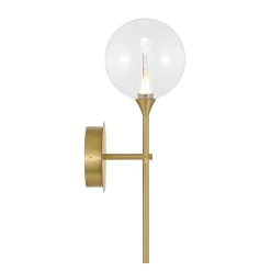 Pavane LED Bath Sconce - Clear