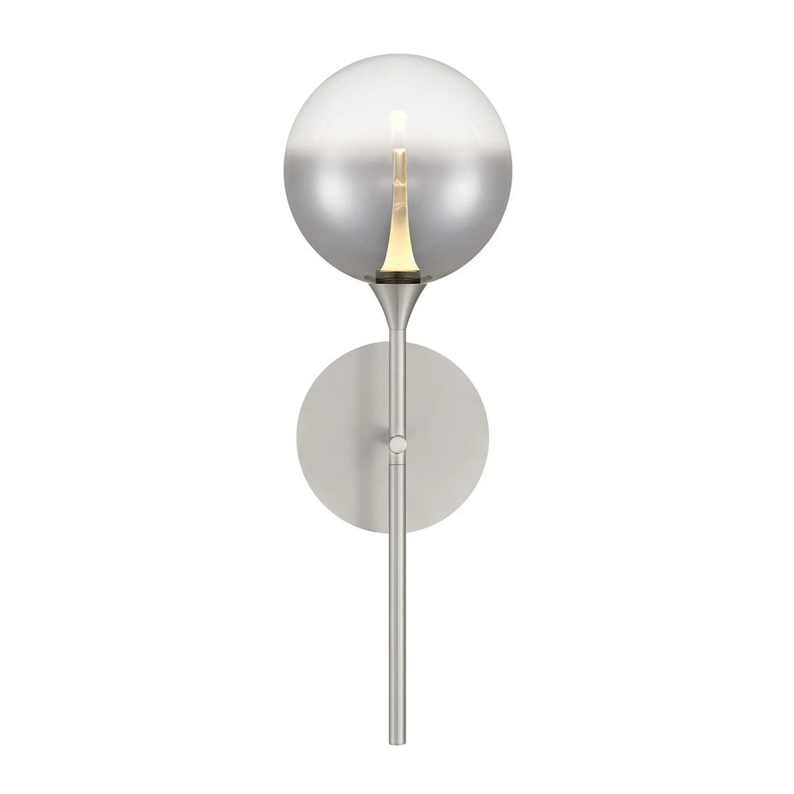 Pavane LED Bath Sconce - Smoke
