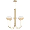 Pavane LED Chandelier - Amber