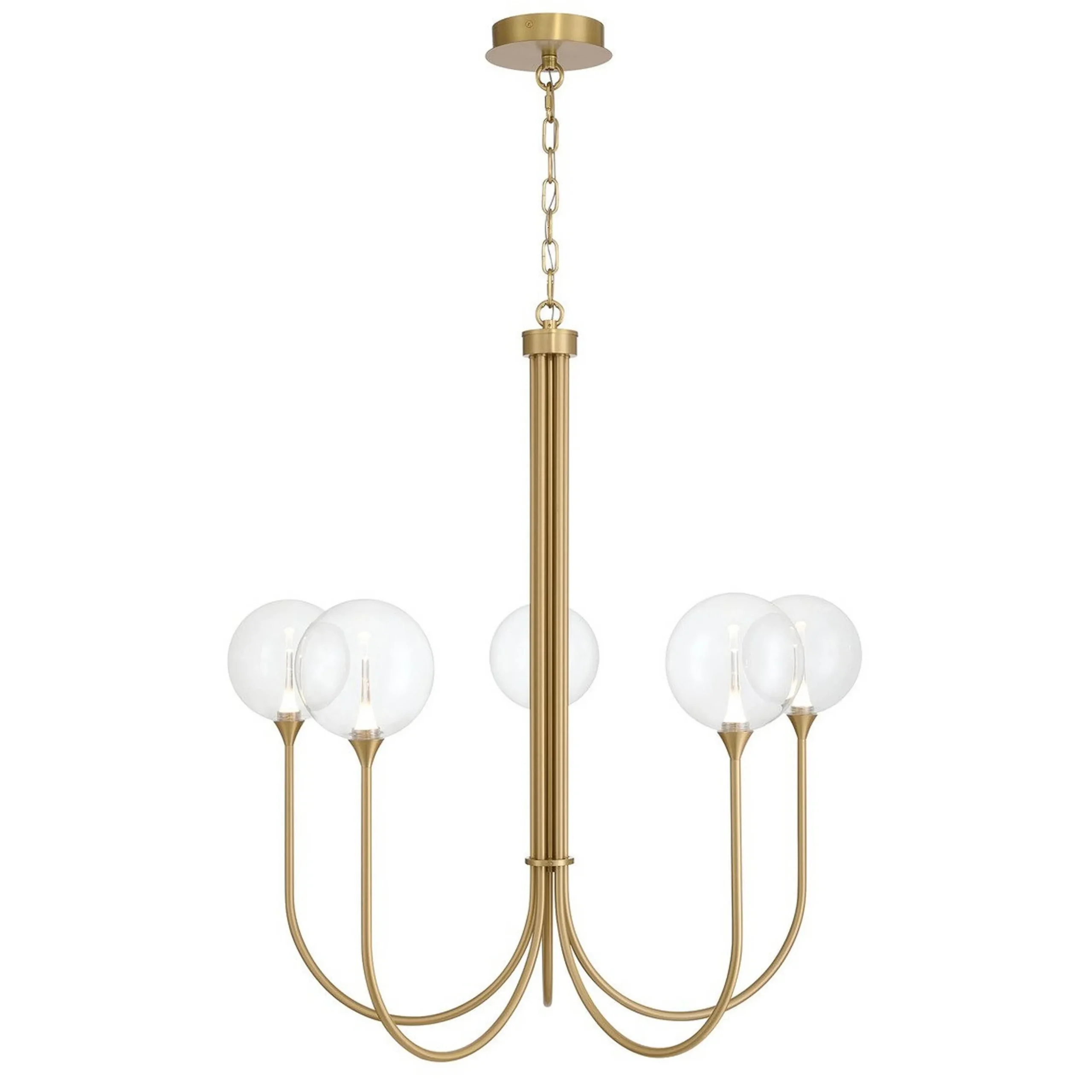 Pavane LED Chandelier - Clear