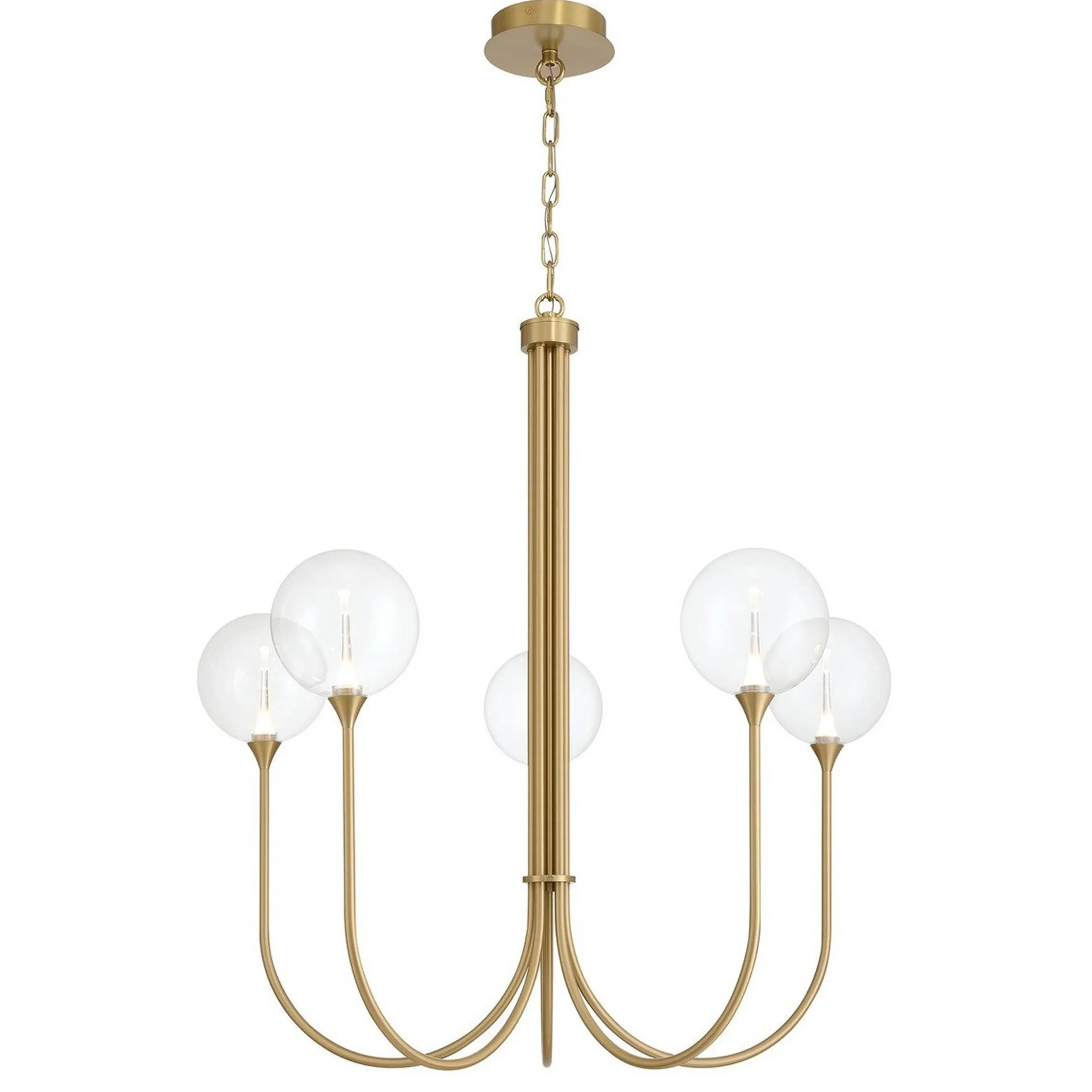 Pavane LED Chandelier - Clear