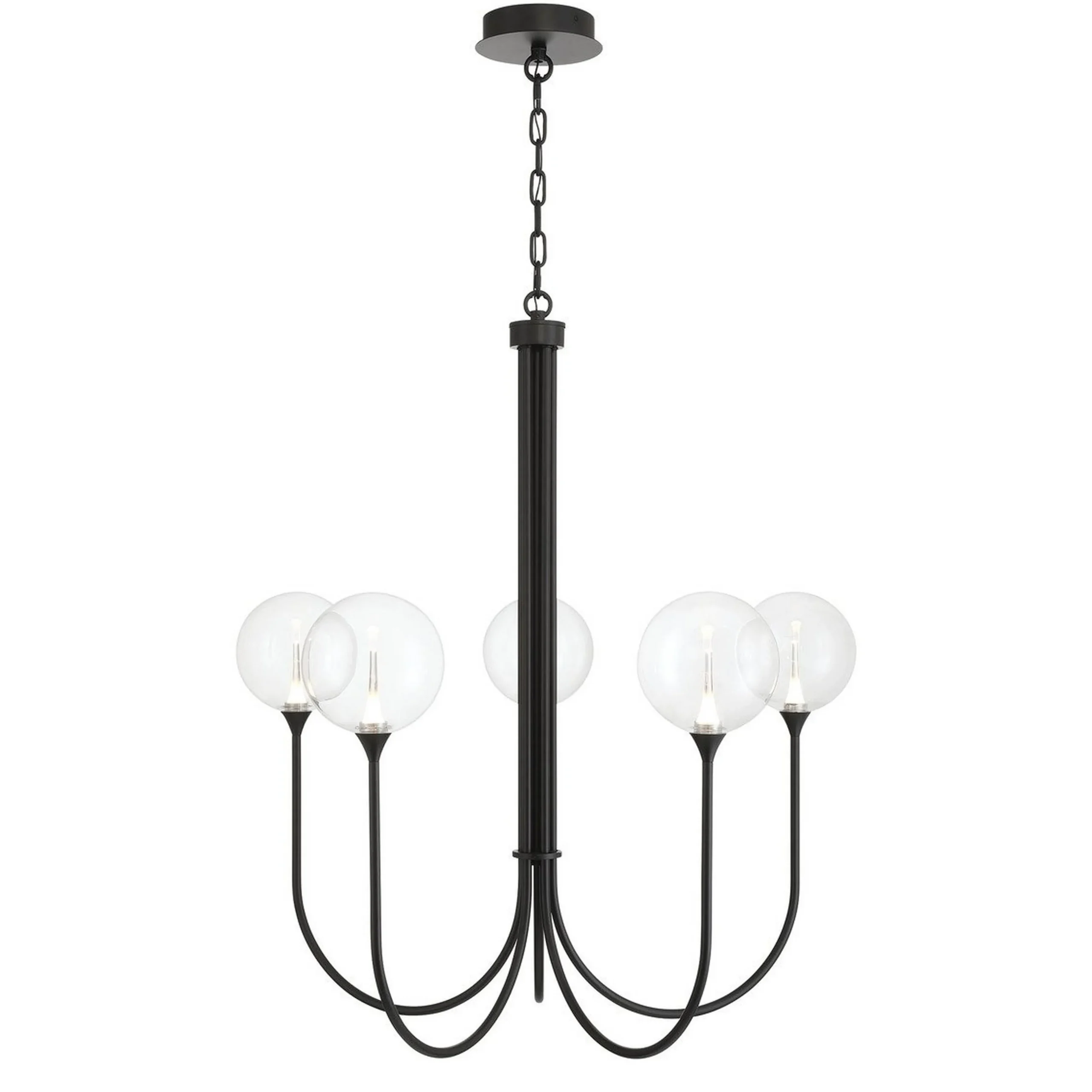 Pavane LED Chandelier - Clear