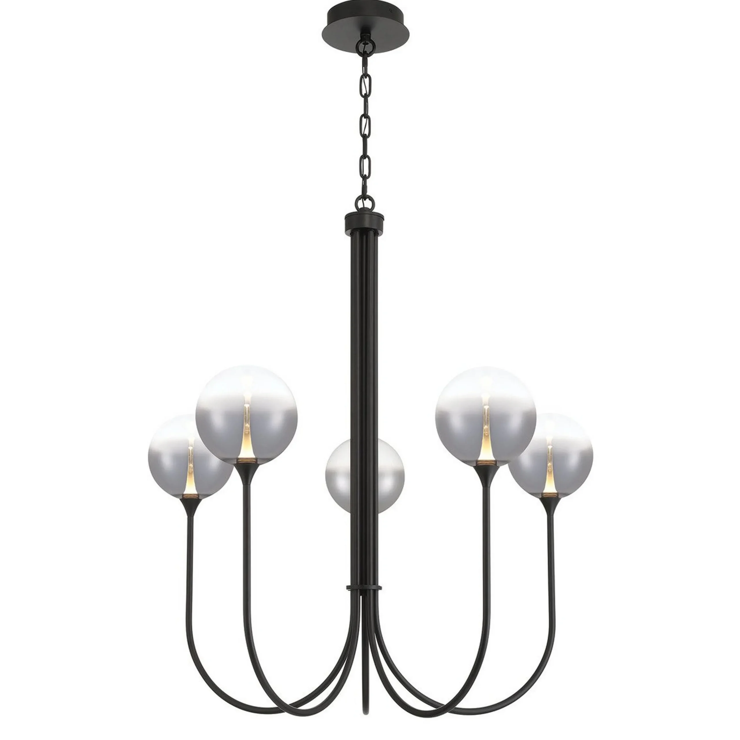 Pavane LED Chandelier - Smoke