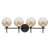 Pavane LED Vanity Light - 4 Light - Amber