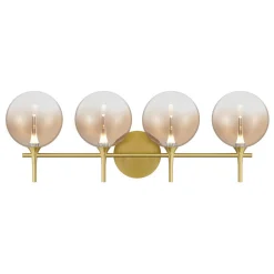 Pavane LED Vanity Light - 4 Light - Amber