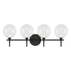 Pavane LED Vanity Light - 4 Light - Clear