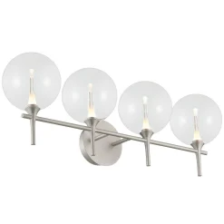 Pavane LED Vanity Light - 4 Light - Clear