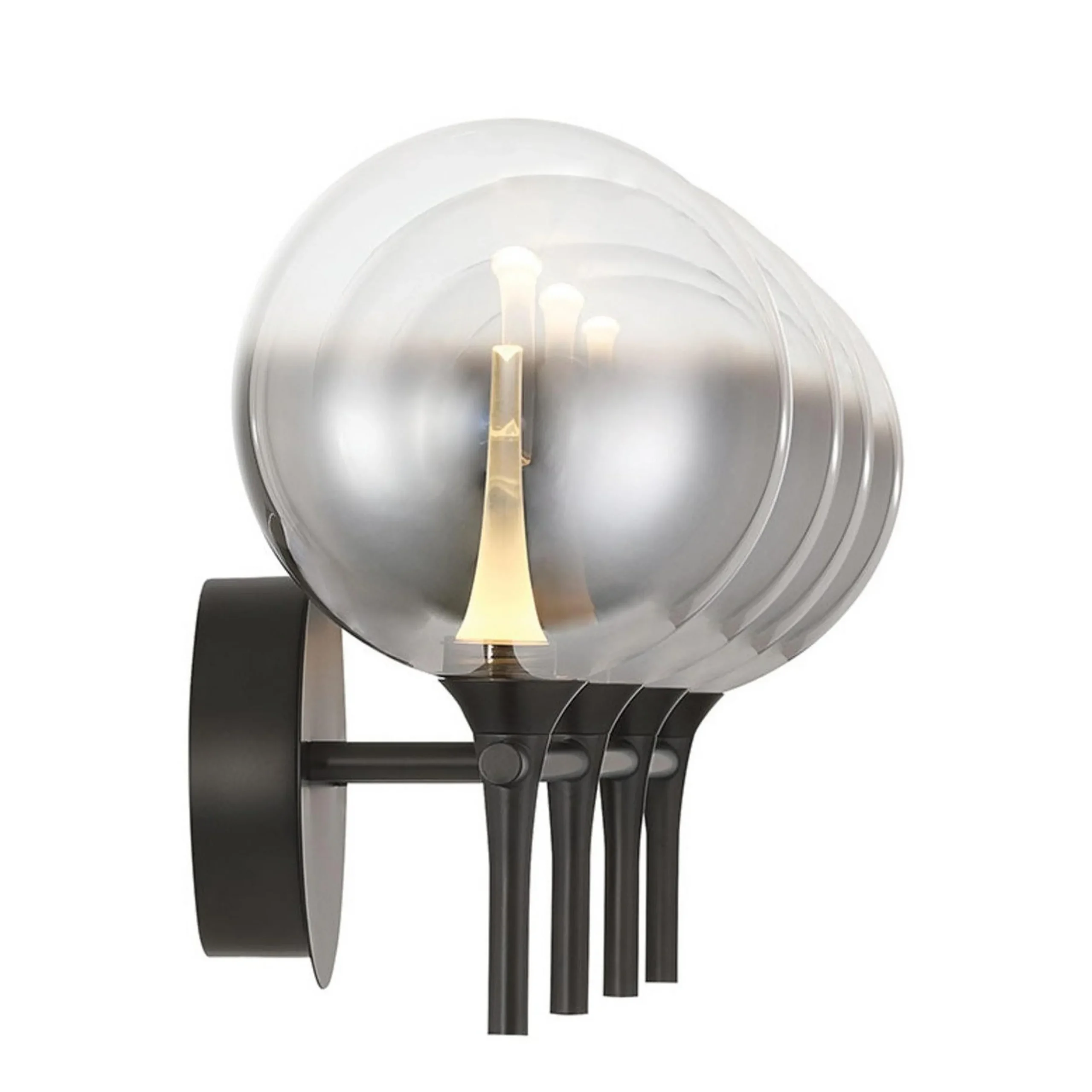 Pavane LED Vanity Light - 4 Light - Smoke