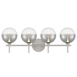 Pavane LED Vanity Light - 4 Light - Smoke