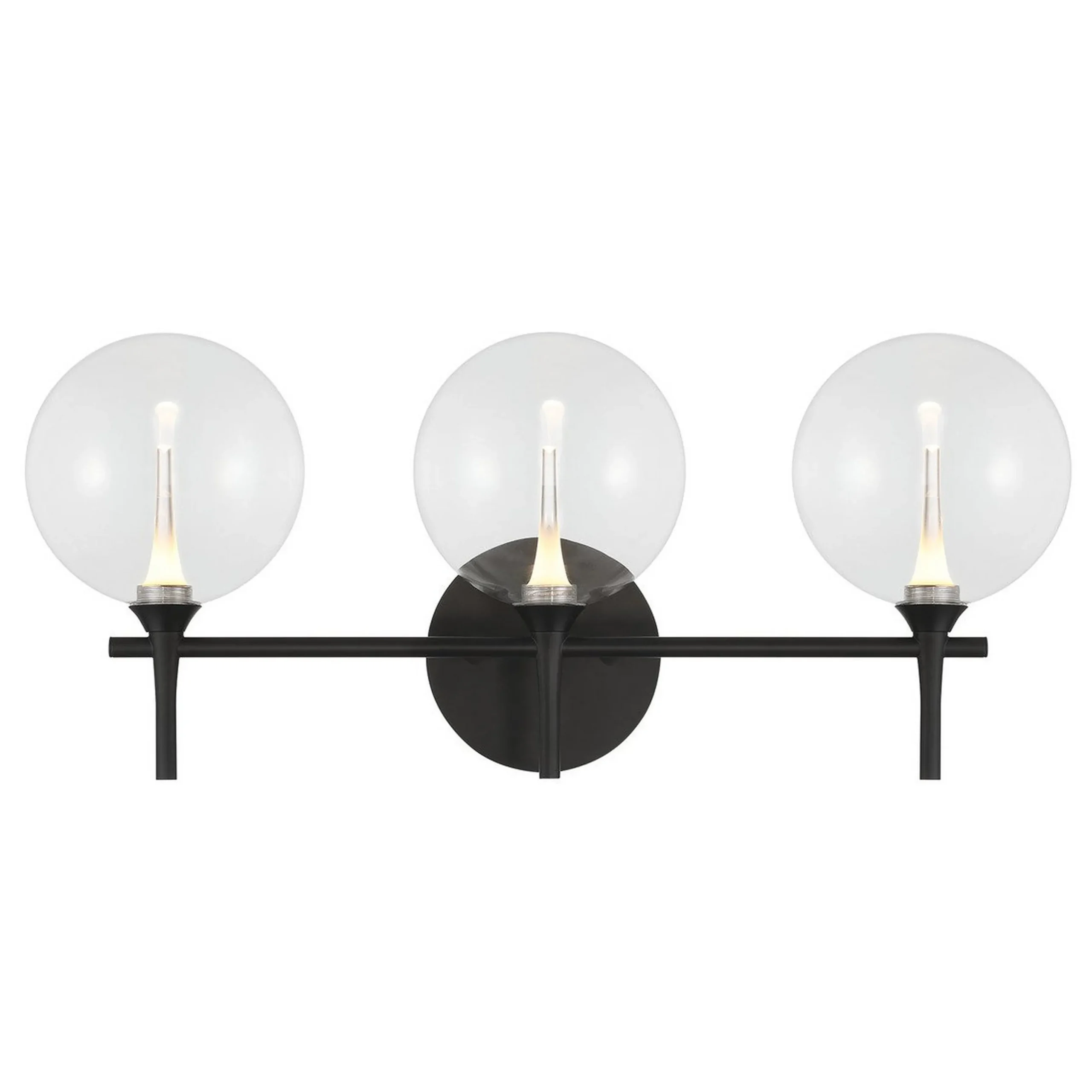 Pavane LED Vanity Light - 3 Light - Clear