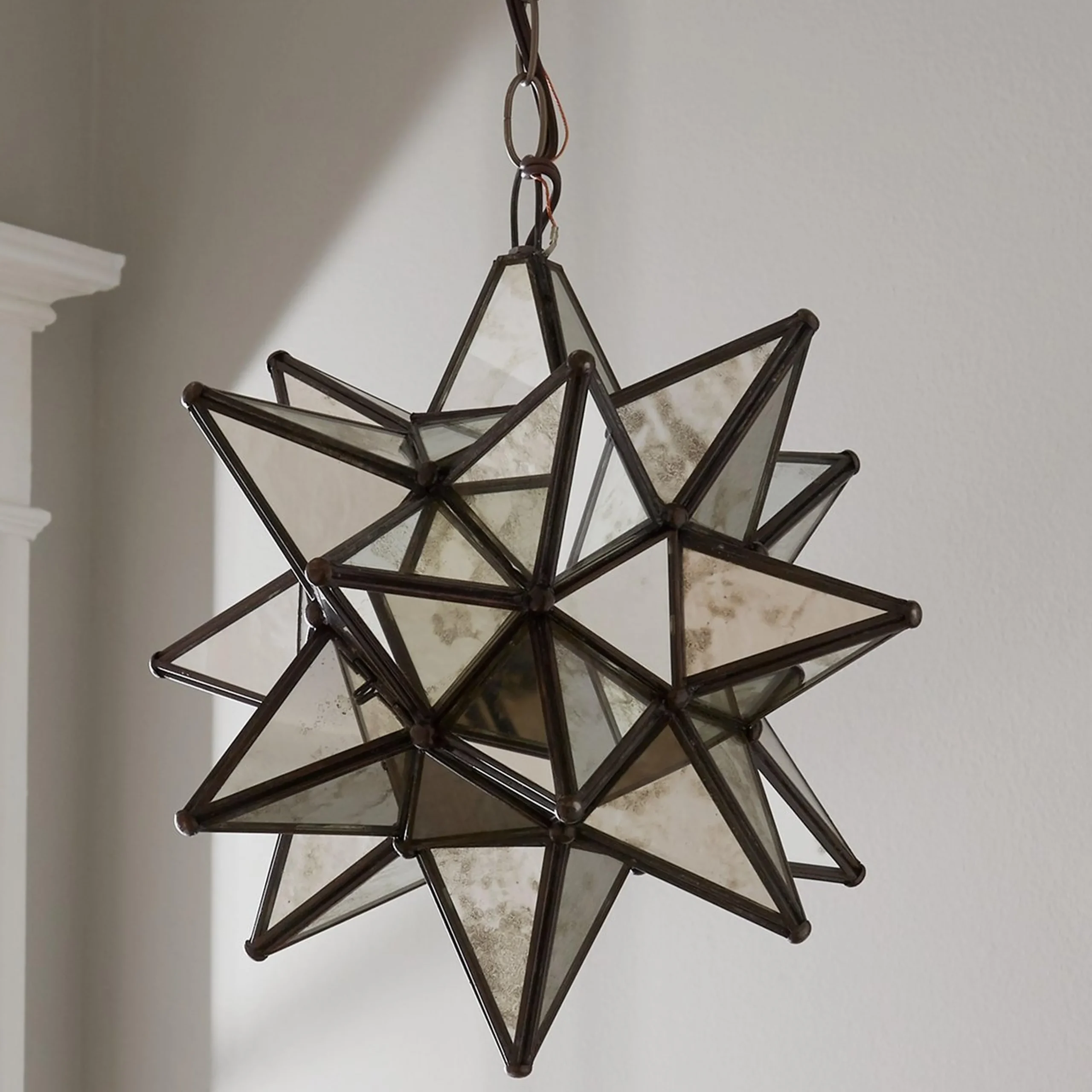 Petite Moravian Star Pendant