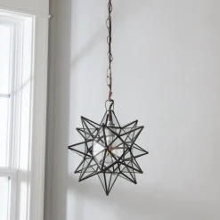 Petite Moravian Star Pendant