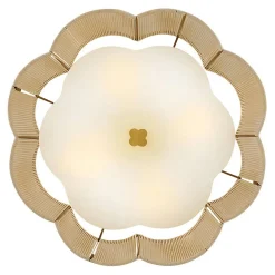 Petronia Hand-Wrapped Ceiling Light - 18"