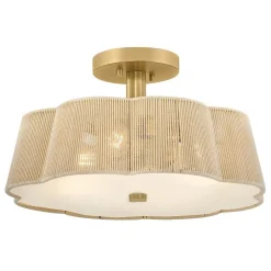 Petronia Hand-Wrapped Ceiling Light - 18