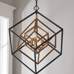 Prismatic Cubed Chandelier - 3 Light