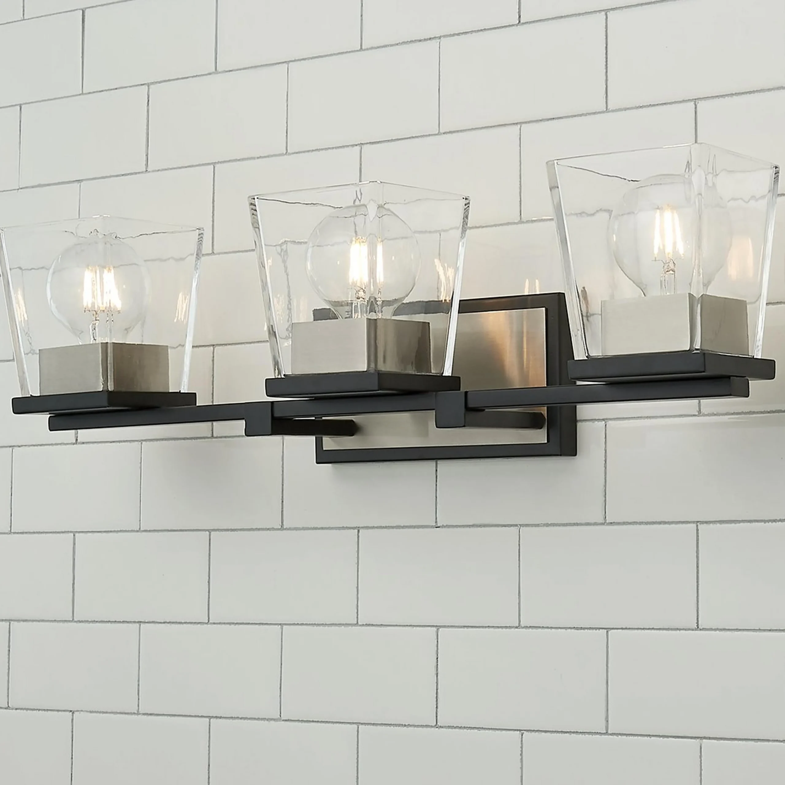 Quadratic Vanity Light - 3 Light