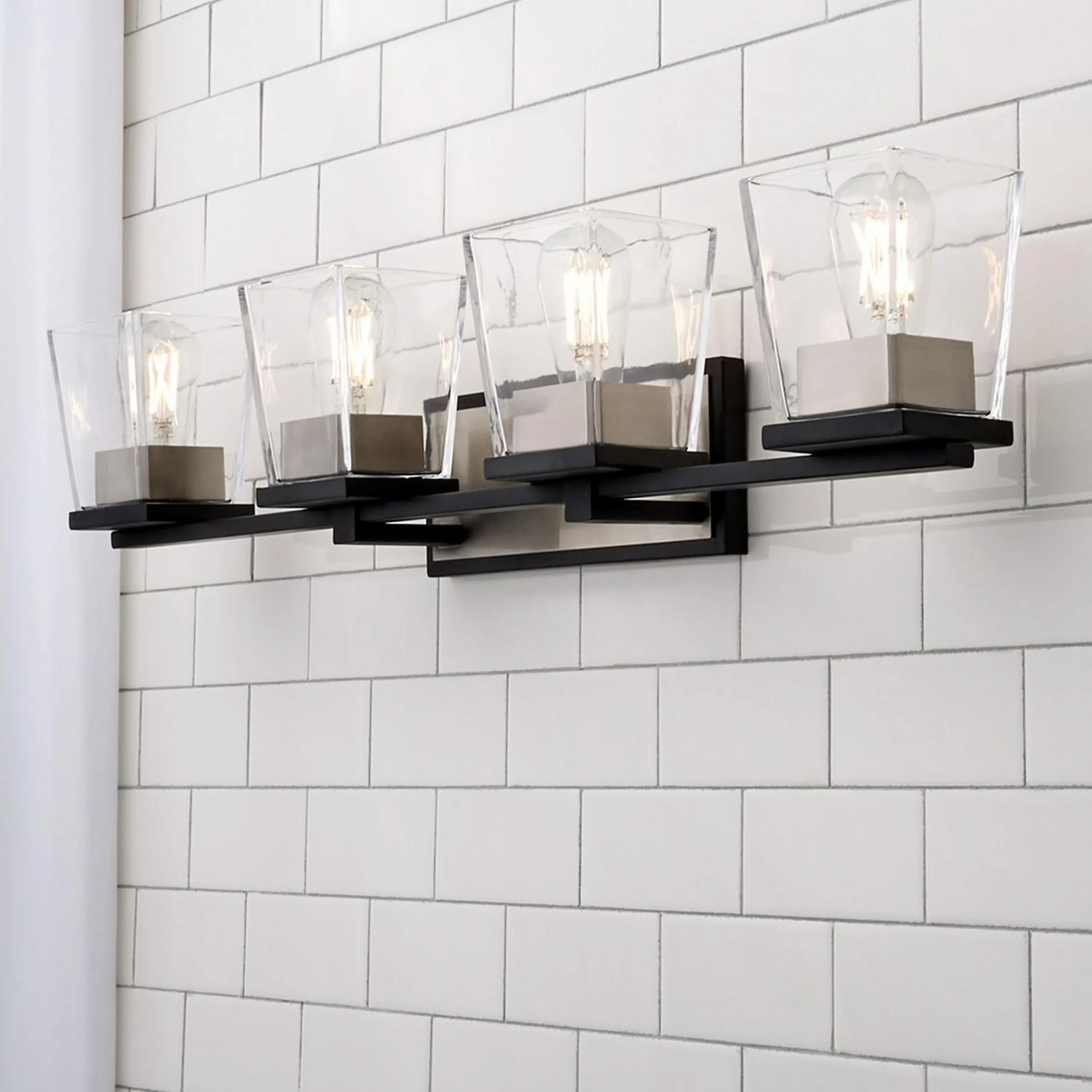 Quadratic Vanity Light - 4 Light