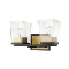 Quadratic Vanity Light - 2 Light